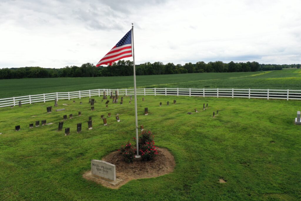 Bowles-Williams Cemetery taken by Tanner Bowman
